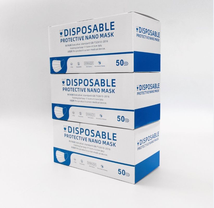 El CE 3 APROBADOS POR LA FDA maneja la protección respiratoria antivirus disponible de la mascarilla proveedor